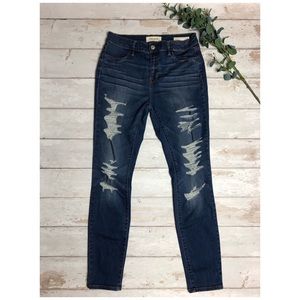 PacSun Super Stretch Distressed Denim Jeggings